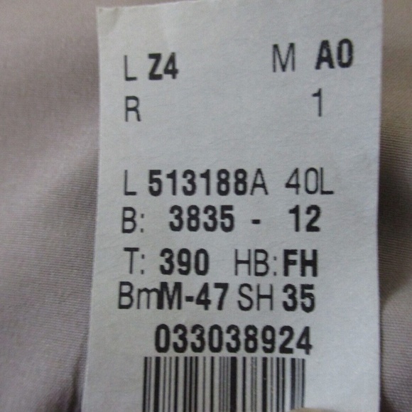 Polo Ralph Lauren Sport Coat Men Blazer 40L 100% Wool Beige Brown 2 Button - Picture 6 of 13